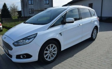 Ford S-Max II Van 2.0 TDCi 150KM 2016 Ford S-Max 2.0D Led Navi Nowy Rozrzad 7-Osobowy Sam Parkuje Sprowadzony, zdjęcie 19