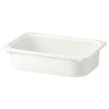 IKEA TROFAST Контейнер вкладиш коробка 42x30x10 см Білий