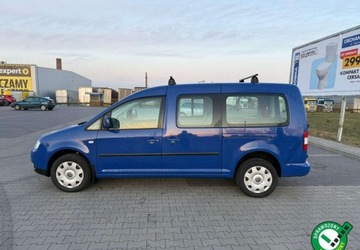 Volkswagen Caddy III Kombi Maxi 2.0 EcoFuel CNG 109KM 2010 Volkswagen Caddy VW Caddy MAXI 2.0MPI LPG Nowy Gaz 5 osobowy 2.0 109KM