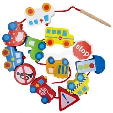 Деревянные блоки для резьбы Транспорт Автомобили 13 шт.