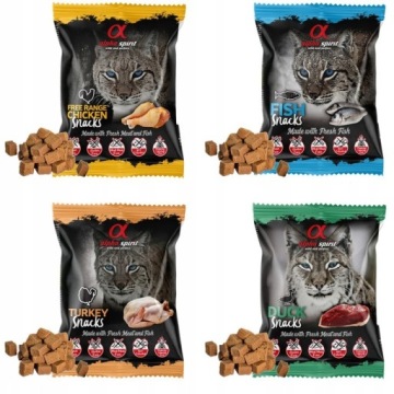 Alpha Spirit FISH SNACKS 50г Лакомство для кошек