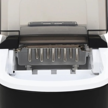 Ледогенератор, черный, 2,4 л, 15 кг/24 ч.