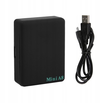 2023 Mini lokalizator A8 Tracker GPS w czasie rze