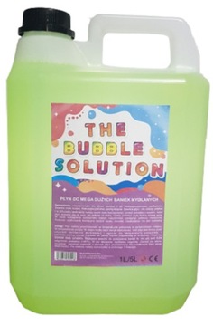 Płyn do dużych baniek mydlanych 5l BAŃKI MYDLANE 5000ml