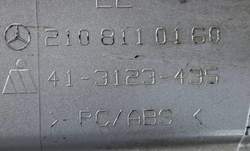 MERCEDES E TŘÍDA W210 POUZDRO VRSTVA ZRCÁTKO LEVÝ