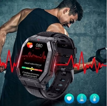 МУЖСКИЕ ВОЕННО-ГОВОРЯЩИЕ МНОГОФУНКЦИОНАЛЬНЫЕ СМАРТ-ЧАСЫ