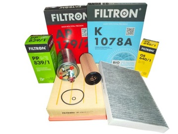 FILTRON ZESTAW FILTRÓW do AUDI A4 B7 1,9TDI 2,0TDI
