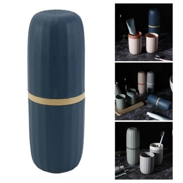 3xTravel Держатель для зубных щеток Компактный контейнер для мытья полоскания для душа на открытом воздухе 3 шт.