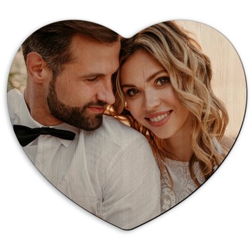 Foto magnes drewniany ze zdjęciem