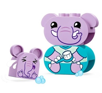 LEGO Duplo 10413 Ежедневные занятия Ванна Душ Плавание 15 кубиков 2+