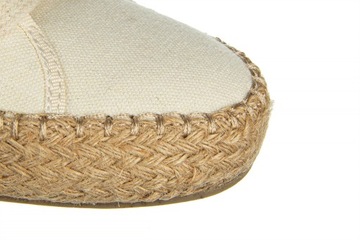 Espadryle Emu Agonis Organic Natural Beżowe Półbuty Materiałowe r.41