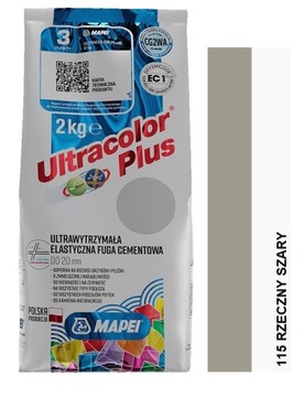 MAPEI FUGA Ultracolor Plus 115 RZECZNY SZARY 2kg przeterminowana