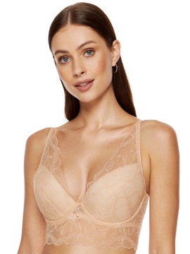 GORTEKS Charlize półgorset push-up koronkowy 65F