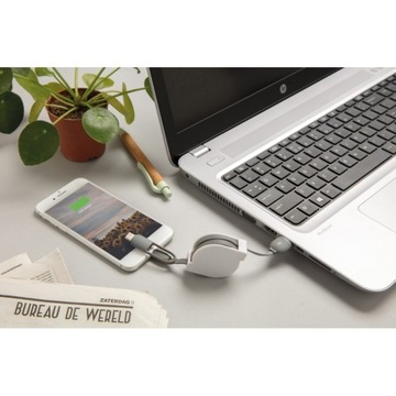 Zwijany kabel do ładowania 3w1 10szt.