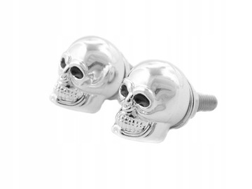 ŚRUBY TABLICY REJESTRACYJNEJ CHROMOWANE CZACHA