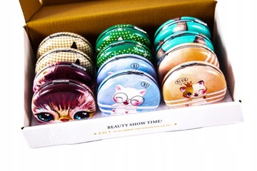 ЗЕРКАЛО CAT HAND для сумочки, РАЗНЫЕ УЗОРЫ