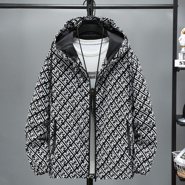Men Hooded Jacket Casual New Windbreaker Coat Male