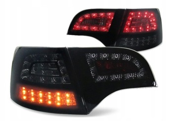 LAMPY DIODOWE LED AUDI A4 B7 AVANT 04-08R SMOKE