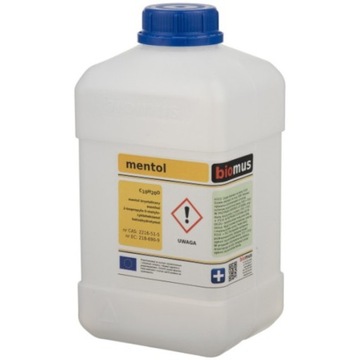 Mentol Krystaliczny czysty 99,5% 1 kg Biomus