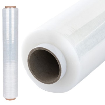 Folia stretch XL transparent 2,5kg Brutto 2,2kg Netto strecz DUŻO FOLII
