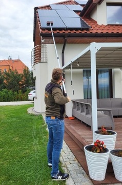 ЩЕТКА ДЛЯ МЫТЬЯ АВТОМОБИЛЬНЫХ ФОТОЭЛЕКТРИЧЕСКИХ ПАНЕЛЕЙ 4,9М