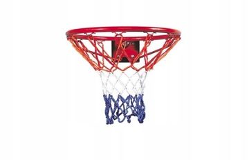 OBRĘCZ DO KOSZA 45 CM HOBBY STAŁA MOCNA Z SIATKĄ