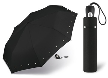 Bardzo mocna parasolka Pierre Cardin z perełkami