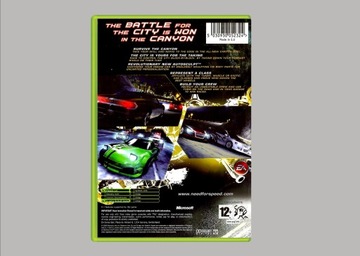 kultowa gra na XBOX CLASSIC NEED FOR SPEED CARBON rób najlepsze DRIFTY