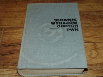 Słownik Wyrazów Obcych PWN 1980 oprawa płótno !