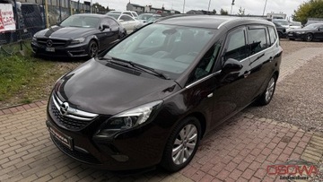 Opel Zafira C Tourer 1.4 Turbo ECOTEC 140KM 2012 Opel Zafira 1.4turbo Gaz Cosmo 7 os. Xenon ledy pol skora 1.r.gwarancji, zdjęcie 2