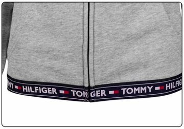 TOMMY HILFIGER DAMSKA BLUZA Z KAPTUREM HOODY HWK GREY r.XS