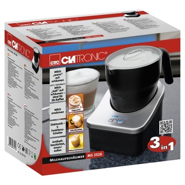 НАГРЕВАТЕЛЬ ДЛЯ Вспенивания молока CLATRONIC MS 3326