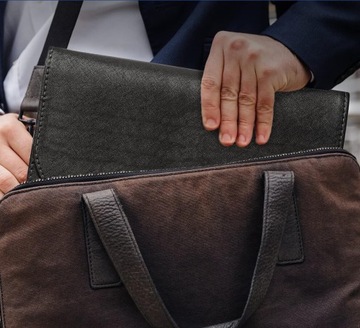 Папка-коробка для документов, складная, 24 отделения, вместительная деловая папка