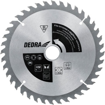 Dedra H16048 Piła tarczowa do drewna 48z 160x20 mm