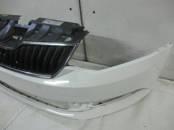 Бампер передний Skoda Fabia III 3 14-17R 6V0