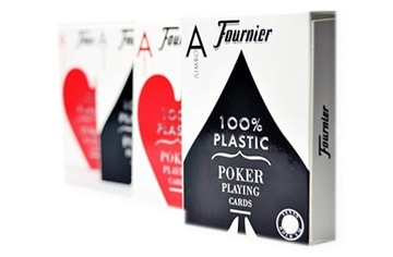 ИГРОВЫЕ КАРТЫ 100% ПЛАСТИК FOURNIER POKER JUMBO