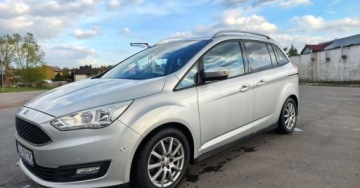Ford C-MAX II Grand C-MAX Facelifting 1.5 TDCi 120KM 2016 Ford Grand C-MAX Manual Grzane Fotele Kierownica Szyba Przod Serwis do Kon, zdjęcie 10