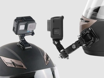 Крепление на шлем для камер GoPro SJCAM EKEN