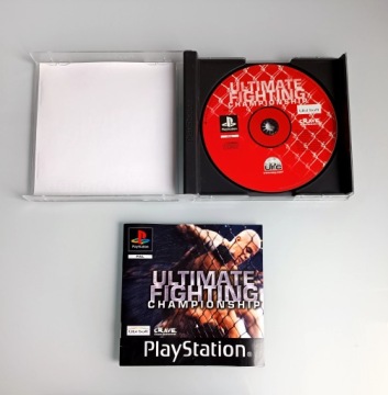 ULTIMATE FIGHTING CHAMPIONSHIP PSX PS1 ПОЛНАЯ СТАНЦИЯ ДЛЯ PLAYSTATION 3XA