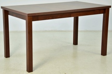STÓŁ 80x140/180 plus 6 krzeseł MODNY ZESTAW orzech