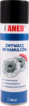 Zmywacz Aned do hamulców tarcz klocków 500 ml