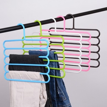 5-ярусные ВЕШАЛКИ ДЛЯ БРЮК МНОГОФУНКЦИОНАЛЬНЫЕ ВЕШАЛКИ ДЛЯ ОДЕЖДЫ ПРОТИВСКОЛЬЗЯЩАЯ ВЕШАЛКА PP F