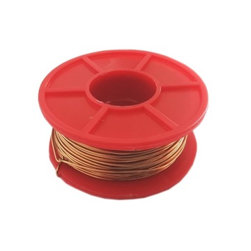 DRUT MIEDZIANY NAWOJOWY 0,25mm ROLKA 100g