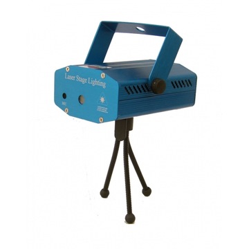 Zestaw 2x Głowica Ruchoma LED + LASER + kabel DMX