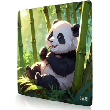 XXL Podložka Pod Myš Panda a Chutný bambus 50x50 Tilt