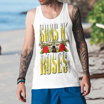 TANK TOP HORROR/ROCK GUNS N ROSES BIG GUNS