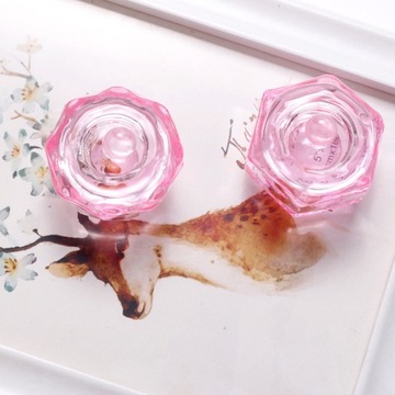 Стеклянный СТЕКЛЯННЫЙ СОСУДИНО для жидкой хны, акрил