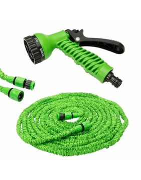 Kinzo Garden WĄŻ OGRODOWY rozciągany 10-30 m z pistoletem