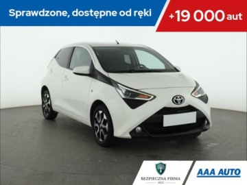 Toyota Aygo II Hatchback 3d Facelifting 1.0 VVT-i 72KM 2018 Toyota Aygo 1.0 VVT-i, Salon Polska, Klima