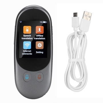 Kieszonkowy tłumacz IPS LCD o przekątnej 2,4 cala